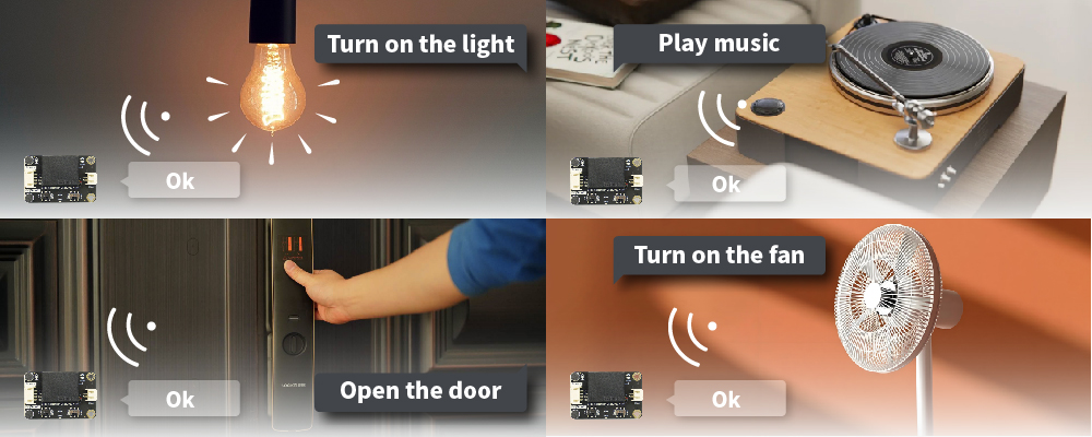 Gravity: Offline Language Learning Voice Recognition Sensor for Arduino/Raspberry Pi/Python/ESP32 - I2C & UART By DFRobot
